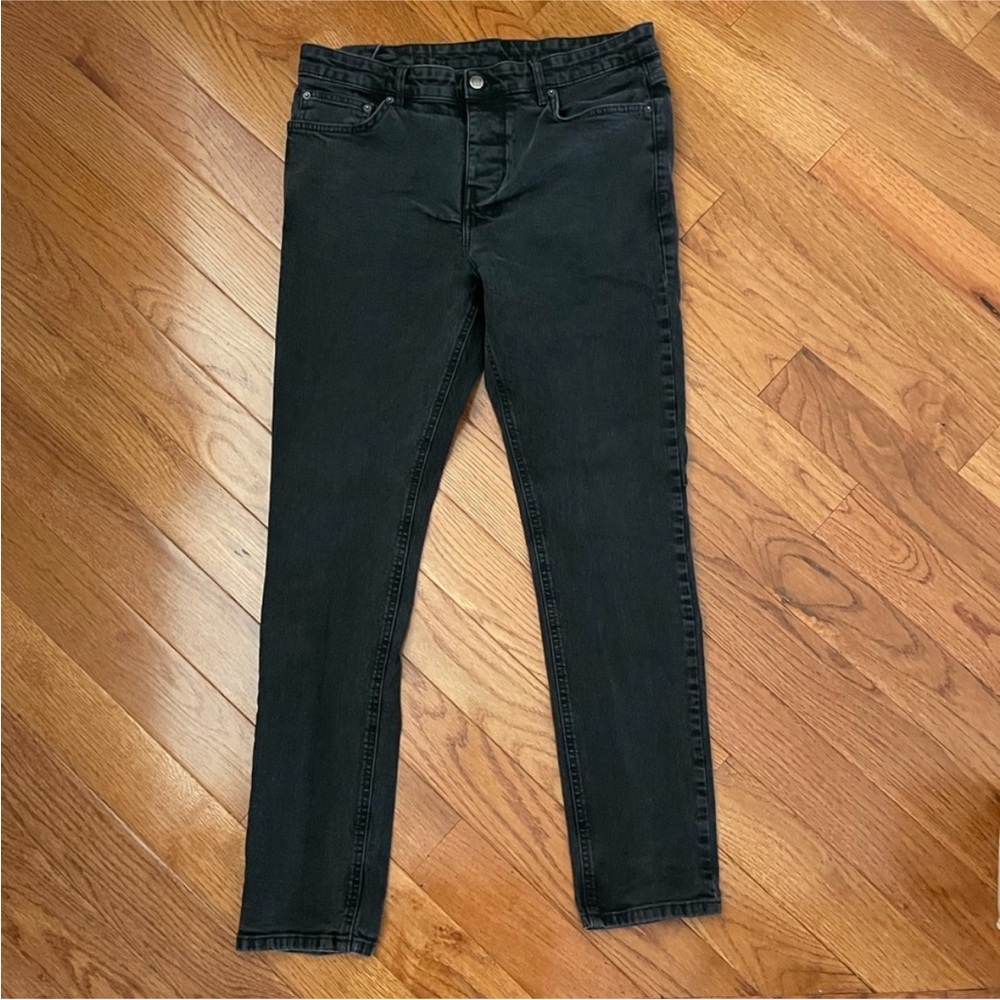 Ksubi Mens Black Wash Jeans